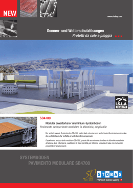SYSTEMBODEN PAVIMENTO MODULARE SB4700