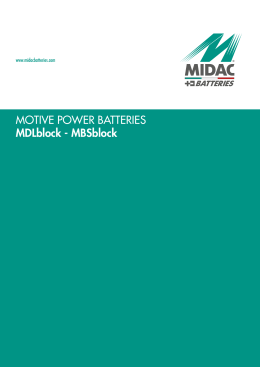 MOTIVE POWER BATTERIES MDLblock - MBSblock