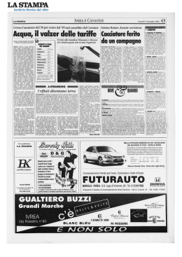 A Strambino - I rifiuti diventano terra