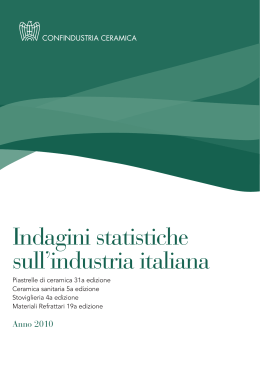 Indagini statistiche sull`industria italiana