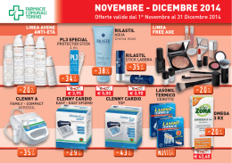 NOVEMBRE - DICEMBRE 2014