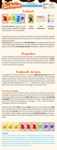 Contenuto Preparativi Svolgimento del gioco