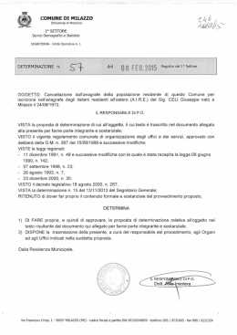 MILAZZO fa 4 6 - Comune di Milazzo