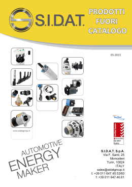 Podotti Fuori Catalogo -2015