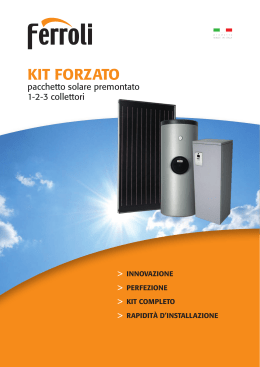 Kit forzato pacchetto solare premontato 1-2