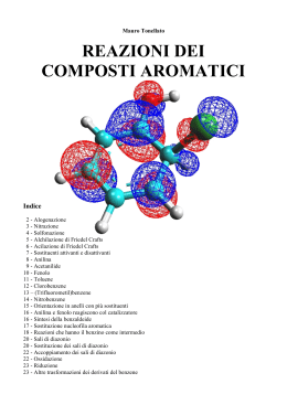Reazioni dei composti aromatici