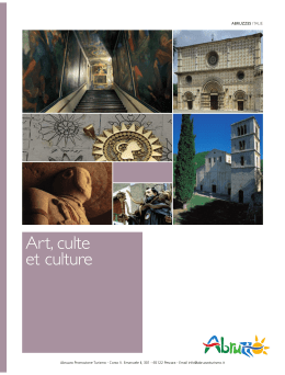 Art, culte et culture - Abruzzo Promozione Turismo