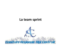 Specifica Team Sprint Fondo - FISI Comitato Regionale Alpi Centrali