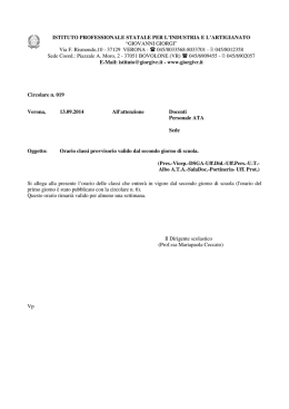 Via F. Rismondo,10 - 37129 VERONA