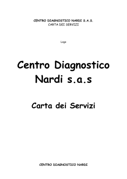 clicca qui - Napoli - Centro Diagnostico Nardi