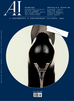 a photography & CoNtEMporary CulturEs` Mag. 71