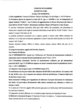 Untitled - Comune di Palermo