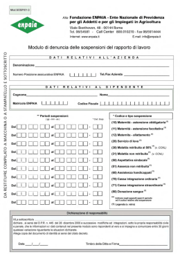 Modello per dichiarare la cessazione del rapporto di lavoro agricolo