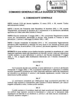 Nuove direttive tecniche