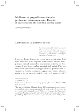 Medioevo: un pregiudizio secolare che perdura nel discorso
