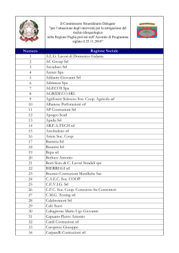 Lista - dissestopuglia.it