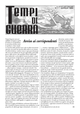 n. 1 gennaio 2004 - Isole nella Rete