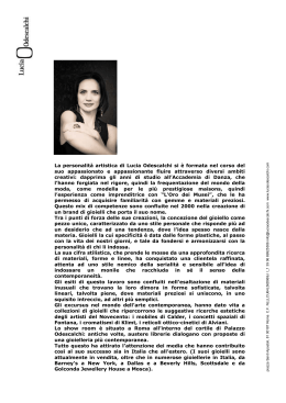 Profilo Lucia Odescalchi - Ambasciata d`Italia