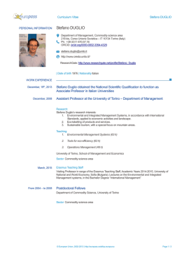 Curriculum Vitae