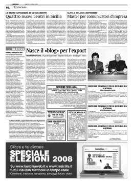 La Sicilia del 12/04/2008
