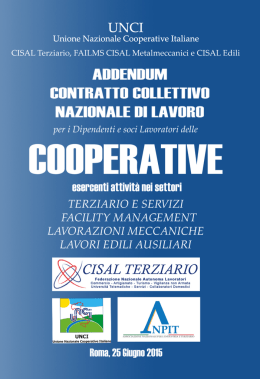 integrazione al ccnl cooperative