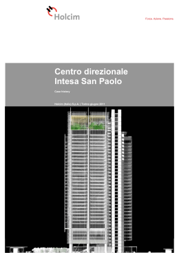 Centro direzionale Intesa San Paolo