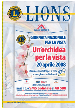 Numero 135 &ndash; Aprile 2008