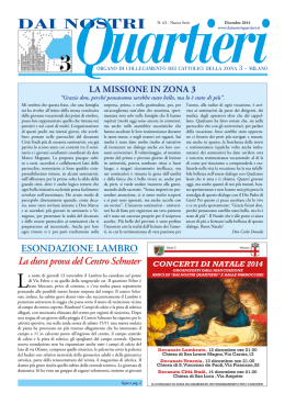 La dura prova del Centro Schuster