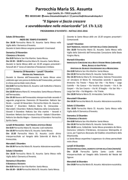 Parrocchia Maria SS. Assunta