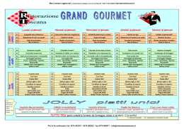 menu-grand-gourmet- 25 – 29 gennaio 2016