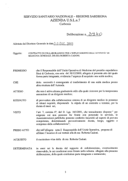 Delibera 30 Dicembre 2003,N.2940