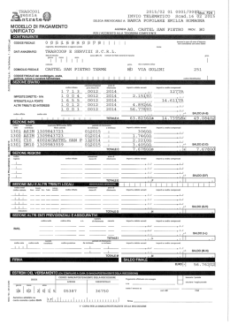 INPS gennaio 2015 IRPEF dicembre 2014