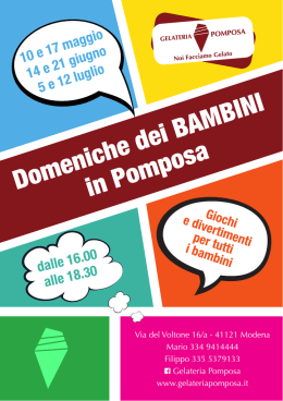 Page 1 >, ` ` GELATERIA, POMPOSA &raquo; Noi Facciamo Gelato Via del