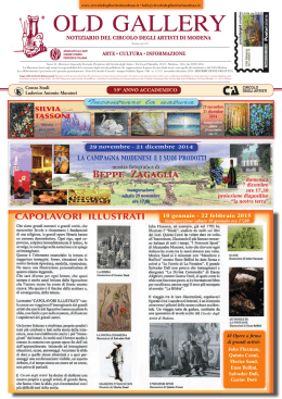 Old Gallery Novembre-Dicembre-2014