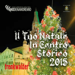 Iniziative Natale - Confcooperative Modena