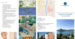 Brochure chirurgia plastica, ricostruttiva ed estetica