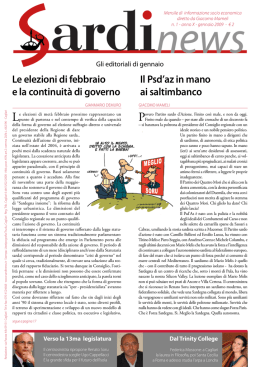 Le elezioni di febbraio e la continuit&agrave; di governo Il Psd