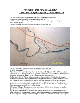6) Campo Tizzoro, Ferriera del Malconsiglio