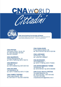 Scopri le sedi CNA