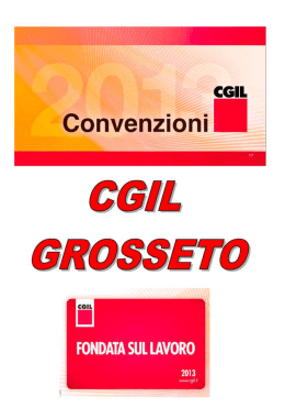CGIL GROSSE T0 - Funzione Pubblica CGIL Grosseto
