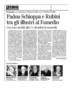 Leggi l`articolo - Marcello Marchesi