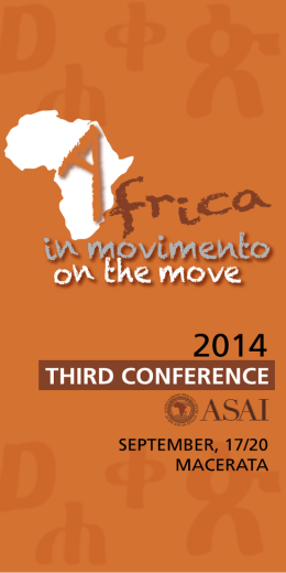 Africa on the move programma conferenza