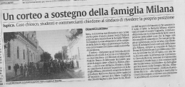 Un corteo a