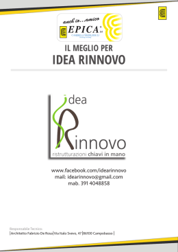 IDEA RINNOVO