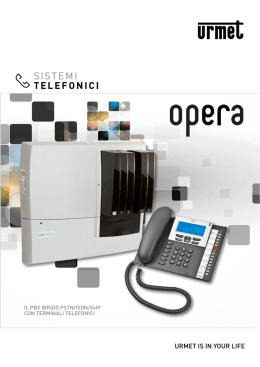 SISTEMI TELEFONICI