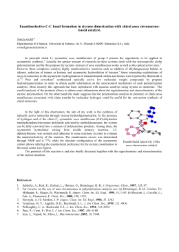 Enantioselective CC bond formation in styrene dimerization