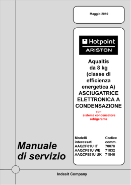 Manuale di servizio - Indesit Company
