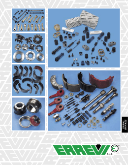 Cat_MOTRICI No_11 sez_08 freni_TRUCK Catalogue No_11 Brakes