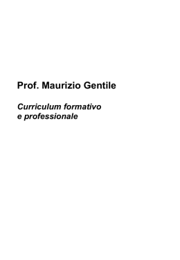leggi tutto - Proctologia - Universit&agrave; degli Studi di Napoli Federico II
