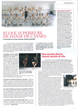 Danza&Danza n.251 luglio/agosto 2013